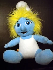 BUILD-A-BEAR WORKSH0P Roba Peluche Personaggio Cartoni Animati PUFFO PUFFO 18"   - Foto 1 di 6