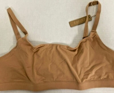 Sutiã SKIMS - SERVE PARA TODOS gola redonda ocre -grande -novo com etiquetas (BR-SCN-2025) - Imagem 1 de 4