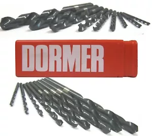 DORMER JOBBER DRILL DRILL BITS FOR STEEL / METAL 8.2MM TO 13.0MM METRIC A100 HSS - Picture 1 of 2