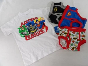 Boy's Justice League 4 pc. underwear set, size 4 NWT - Picture 1 of 4