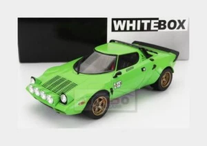 1:24 WHITEBOX Lancia Stratos Hf Base Rally 1975 Green WB124158 Model - Picture 1 of 2
