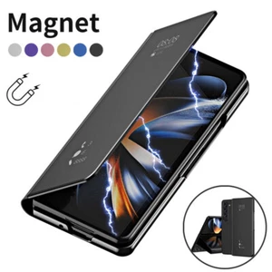 Etui na telefon do Samsung Galaxy Z Fold6 Fold5 Fold4 Magnetyczna skóra Składane etui - Zdjęcie 1 z 18
