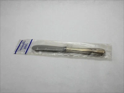 Esparcidor de mantequilla de plata esterlina International Blossom Time - 5 7/8" - Nuevo Foto 1 de 2