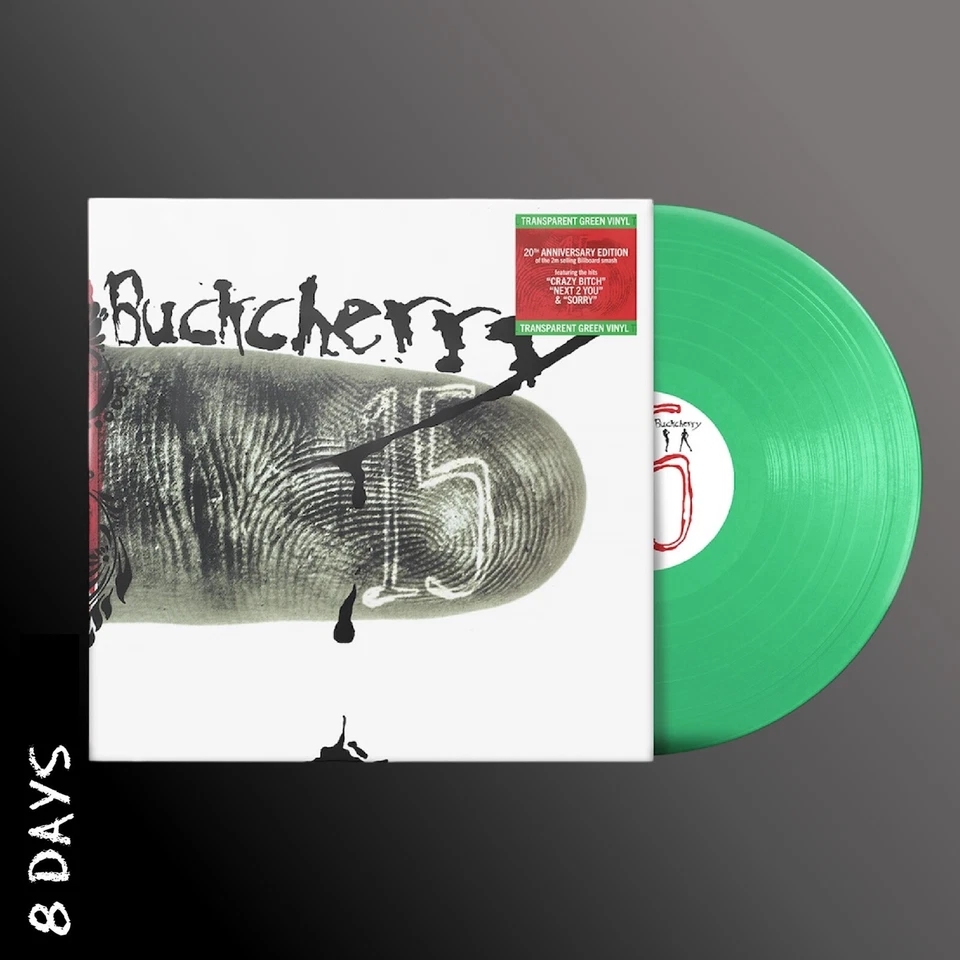Buckcherry – 15 - Green Vinyl - Same Day Dispatch - Image 1 of 1