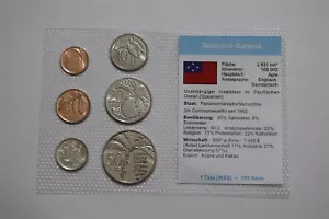 🧭 🇼🇸 WESTERN SAMOA SEALED MINT SET B68 #155 - Imagen 1 de 4
