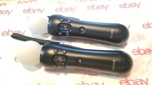2 Sony PlayStation Move Motion Controller (CECH-ZCM1U) PS3 PS4 VR - Picture 1 of 1