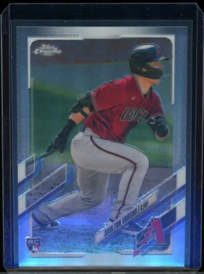 2021 Topps Chrome DAULTON VARSHO rookie RC - Image 1 of 2