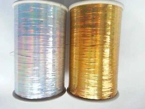 LUREX Gold/Silver High Quality Thread 3000 Yrds each Spool.Buy 2 & get 3rd Free - Picture 1 of 3