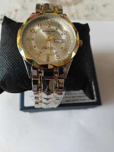 BN Banbony 1853 Golden silver Dial Watch WORKING - Picture 1 of 4