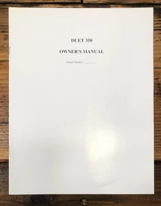 Cello Duet 350 Amplifier Owners / User Manual *Original* - Picture 1 of 1