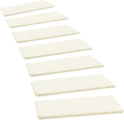 PURE ERA Carpet Stair Treads Ultra Plush 8" X 30" Soft Indoor Stair 2765AT1 - Image 1 of 4