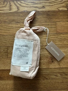 Coyuchi Organic Sateen Pair King Pillow Cases NWT - Picture 1 of 3