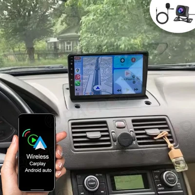 For Volvo XC90 2004-2014 Android 15 Car Stereo Radio GPS NAVI SWC BT CarPaly 64G - Image 1 of 4