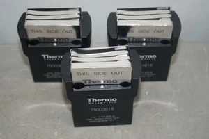 ^ Lot 3x Thermo Scientific 75003618 Swinging Rotor Buckets & Inserts #X5665 - Picture 1 of 3