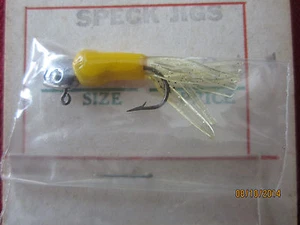 LEAD HEAD SOFT PLASTIC  CRAPPIE PERCH BASS GRUB TUBE JIGS 1/16 OZ P#27 - Picture 1 of 4