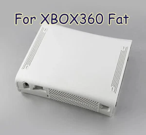 1set Fat Black White Housing Shell Case Game Console Housing Cover with Buttons - Picture 1 of 11