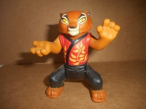 McDonalds Happy Meal Toy Kung Fu Panda 2008 Po Tigress Figure 3 3/4" tall - Picture 1 of 9