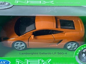 Lamborghini Gallrado Car Model Diecast 1:34-1:39 Welly SMALL SCRATCHED 1 PLACE - Picture 1 of 3