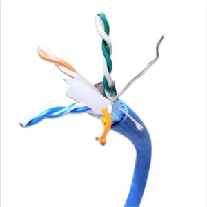 500 ft. Cat6A Solid-Shielded (STP) Bulk Ethernet (23 AWG) Cable in Blue with 20 - Picture 1 of 6