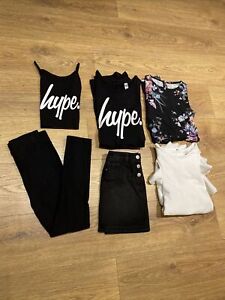 Girls Clothes bundle Lipsy / Next / Hype / H&M / River island Age 9-10 Years