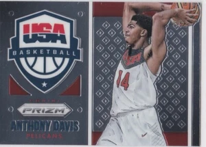 ANTHONY DAVIS PRIZM Team USA BASKETBALL CARD Olympics Pelicans Lakers - Picture 1 of 2