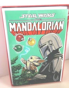 Disney Mandalorian Star Wars Christmas Cards American Greetings 12 Pack - Picture 1 of 2