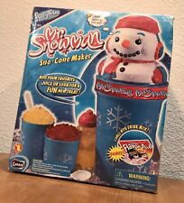 ✅New! Mr. Snowman Frosty Sno-Cone Maker 1990 Lanard Toys 4 Piece Plastic Vintage