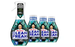 MR. Clean Freak Multi Surface Cleaning Spray W/ Refill Bundle 64 Fl Oz - Picture 1 of 6