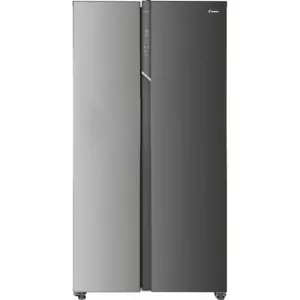 Candy CHSBSV5172EXKN 91cm Frost Free American Fridge Freezer Stainless Steel E - Picture 1 of 9