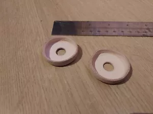 38mm 1 1/2" BOMBA CUERO TAZA LAVADORA JARDÍN PULVERIZADOR BOMBA DE SUCCIÓN x2 - Imagen 1 de 2