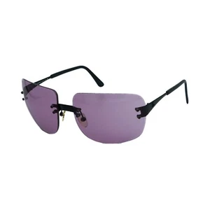 Chanel 4006 Sonnenbrille Randlos Schwarz Lila Vintage - Bild 1 von 11