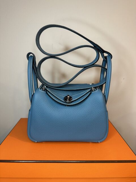 Kelly dépêches leather bag Hermès Blue in Leather - 35359311