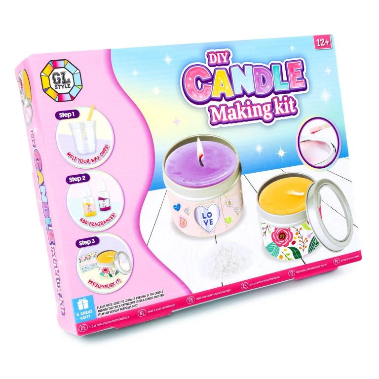 DIY Make Create Your Own Scented Smelly Candles Making Art & Craft Set Kit - Image 1 of 1