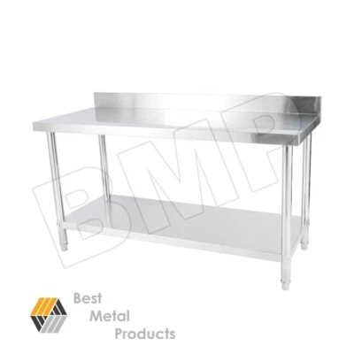 Stainless Steel Equipment Table with Undershelf 24"x48" Heavy Duty 1500401 - Imagem 1 de 4