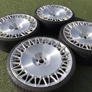 26 INCH VOSSEN RIMS WHEELS TIRES ROLLS ROYCE PHANTOM RARE SET FORGED USA MADE - Picture 1 of 24