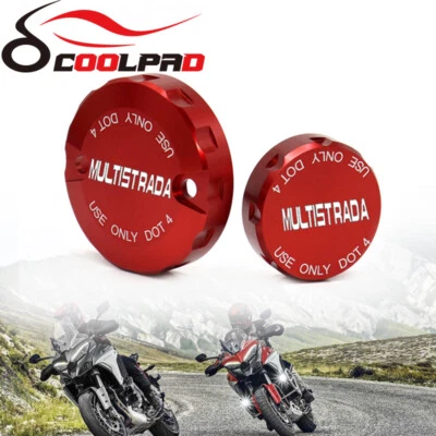 Tapas de depósito de embrague de freno delantero para Ducati Multistrada 1200/DVT/Enduro 1260/S  Foto 1 de 4