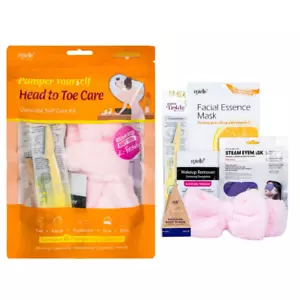 Pamper Yourself Head-To-Toe Care Kit, 6-Piece Spa Gift Set, Ultimate Full Body R - Picture 1 of 12