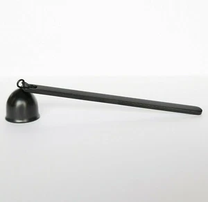 Black Candle Snuffer 7.5'' Stainless Steel Accessory Extinguisher Put Out Candle - Picture 1 of 2