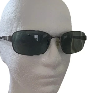 Gafas de sol Ray-Ban Gunmetal rectangulares borde completo SOLO MARCOS excelente estado - Imagen 1 de 16