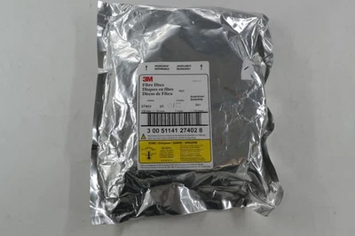 3M CUBITRON II 982C CERAMIC BRN FIBRE DISC 80+ GRIT 25PK 9-1/8"x7/8"  - Image 1 of 2