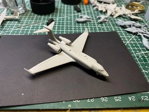 Impresión 3D 1/350/400/700 EE. UU. EC-37B avión de guerra electrónica sin pintar - Imagen 1 de 3