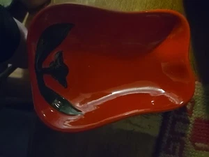 Chili pepper bowl and spreader set - Picture 1 of 3