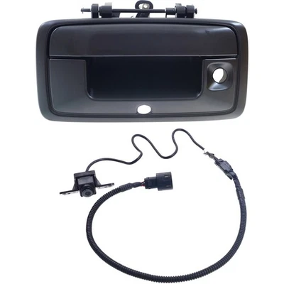 Back Up Camera Tailgate Handle For 2015-2018 Chevrolet Colorado Kit Primed Black - Image 1 of 4