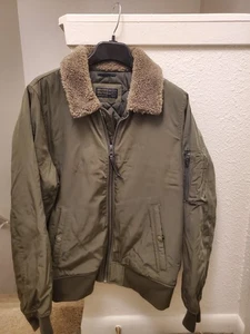 Abercrombie & Fitch Flieger Bomber Fliegerjacke; Large; wenig getragen; top - Bild 1 von 14