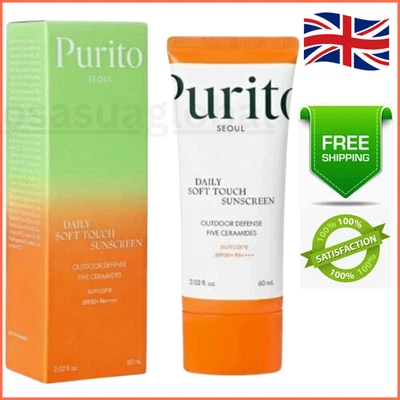 PURITO SEOUL Daily Soft Touch Sonnencreme, LSF 50+ 60ml