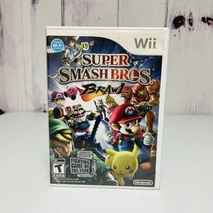 Super Smash Bros. Brawl (Nintendo Wii, 2009) Video Game No Manual - Picture 1 of 3
