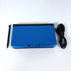 Nintendo 3DS XL LL Blu e Nero NTSC-J Edizione Giapponese dal Giappone - Foto 1 di 22