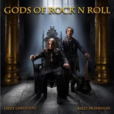 Ozzy Osbourne/ Billy Morrison-Gods Of Rock & Roll, 12" Single, Gold Foil Vinyl - Image 1 of 3