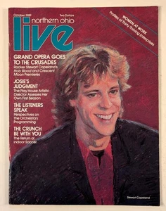 Northern Ohio Live - Oktober 1989 Vintage Magazin: Stewart Copeland, The Police - Bild 1 von 5