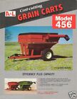 Farm Equipment Brochure - A&amp;L - 456 - Grain Cart - c1987 and Auger Bonus (F1592)